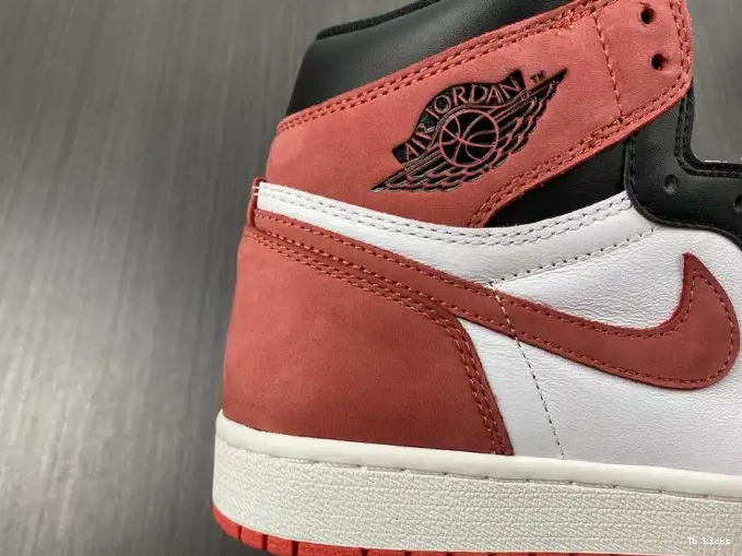Rep TBK Air Jordan OG Retro 'Track High Red' 1 555088-112 0416
